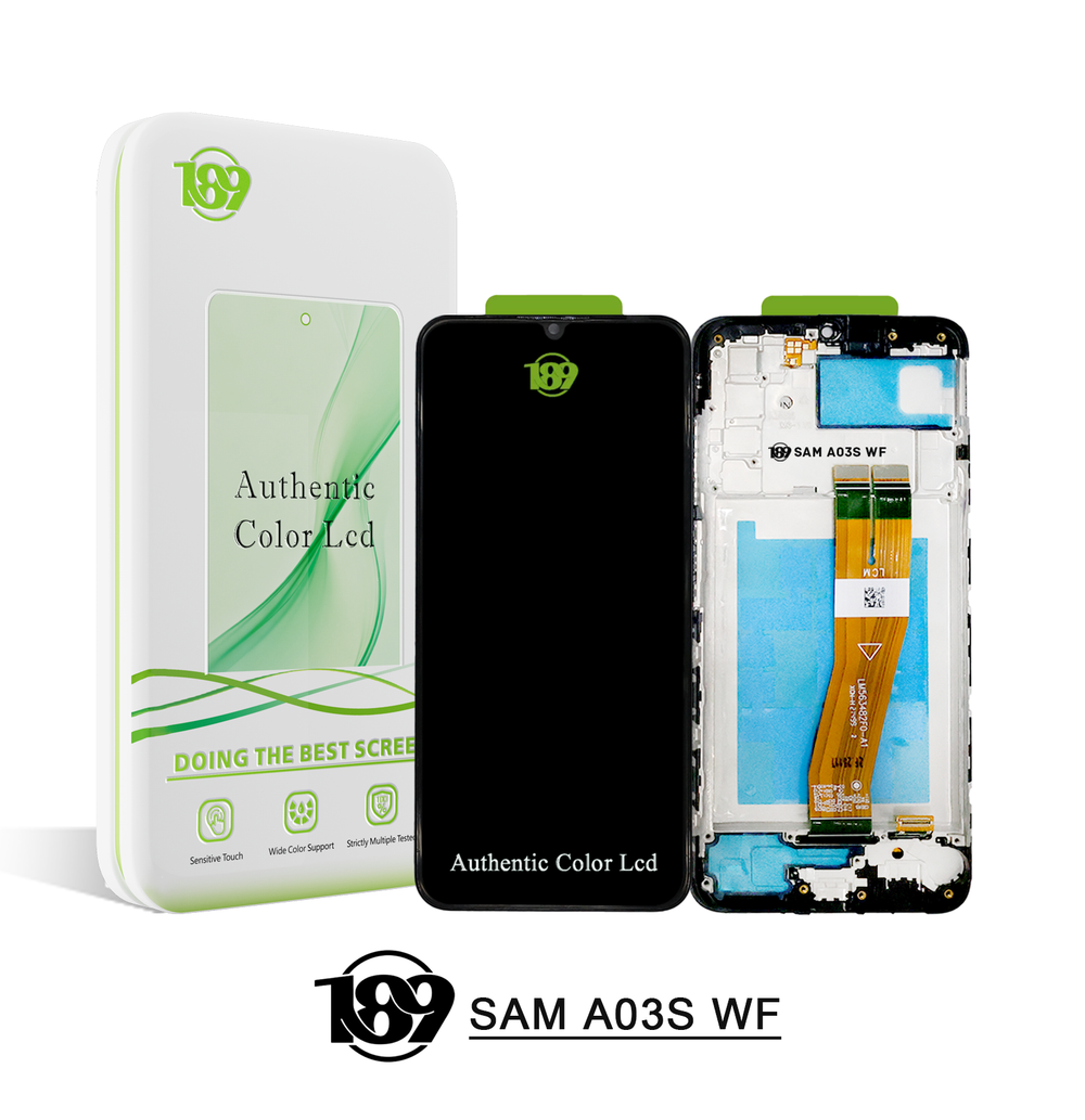 Дисплей Samsung A03S HD+ Рама; бренд 189 (как OR100)