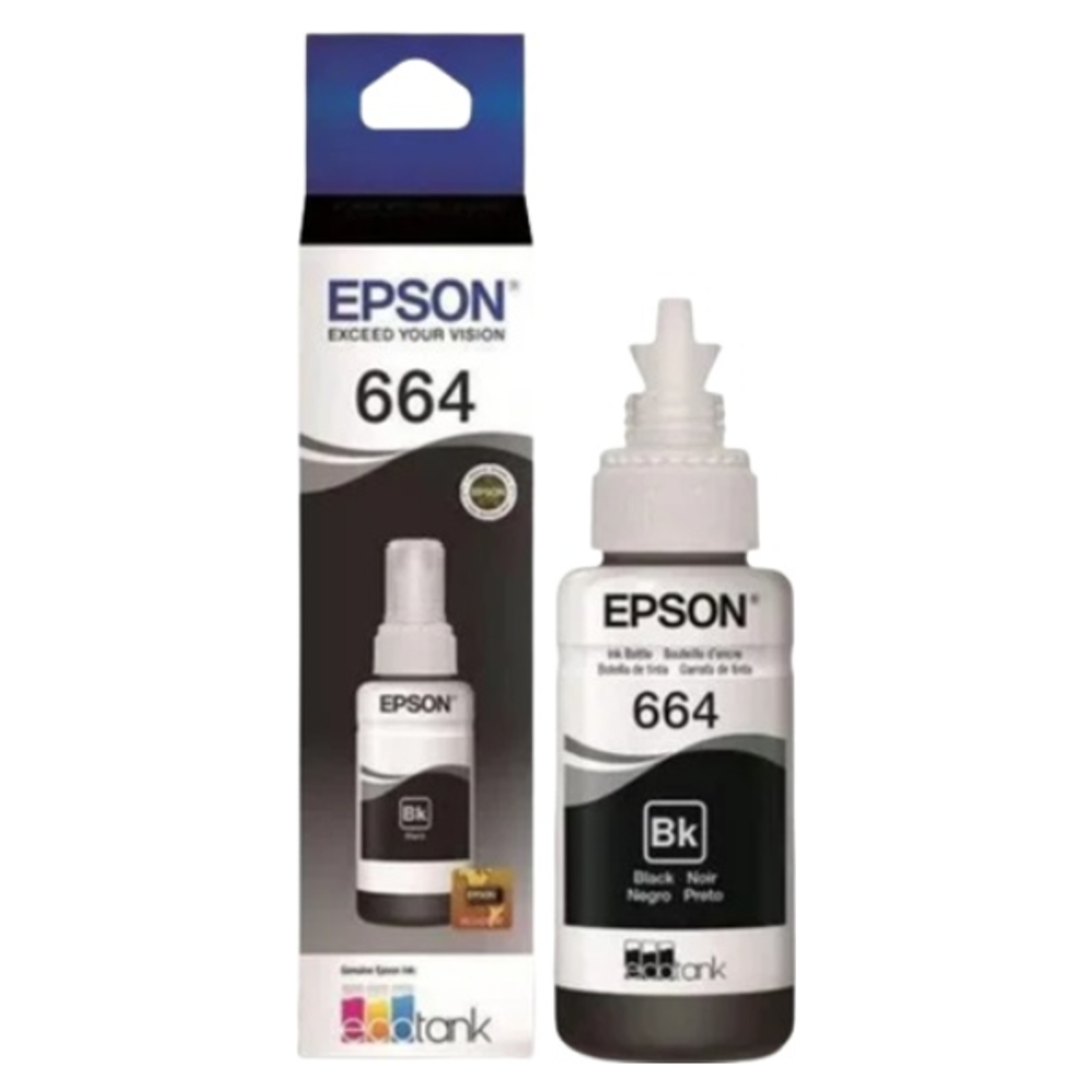 Контейнер EPSON T6641 с черными чернилами для L100/L110/L210/L300/L355