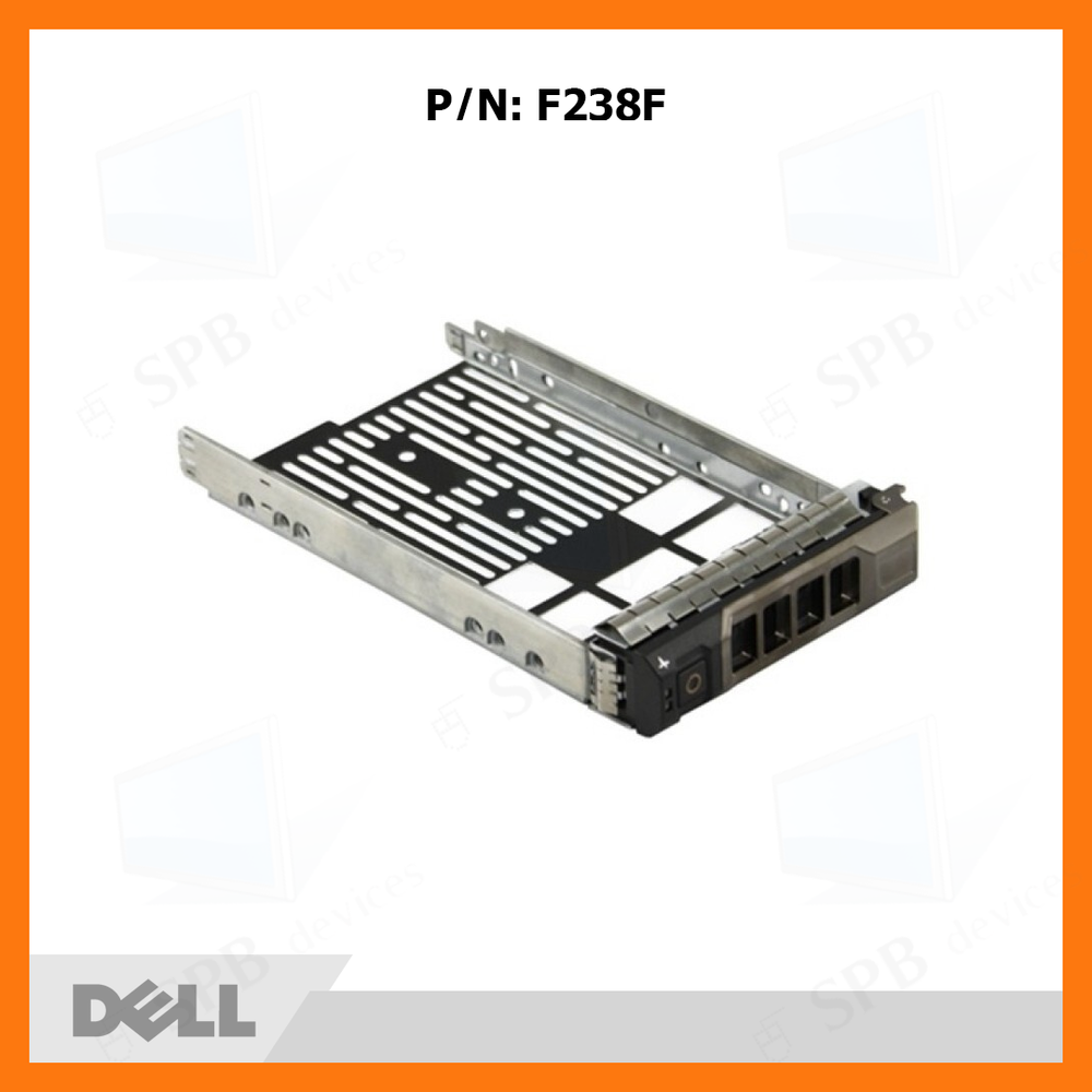 Салазки DELL 3.5 SATA SAS Tray Caddy F238F , для серверов DELL PowerEdge R и Т серий , F238F, 0F238F