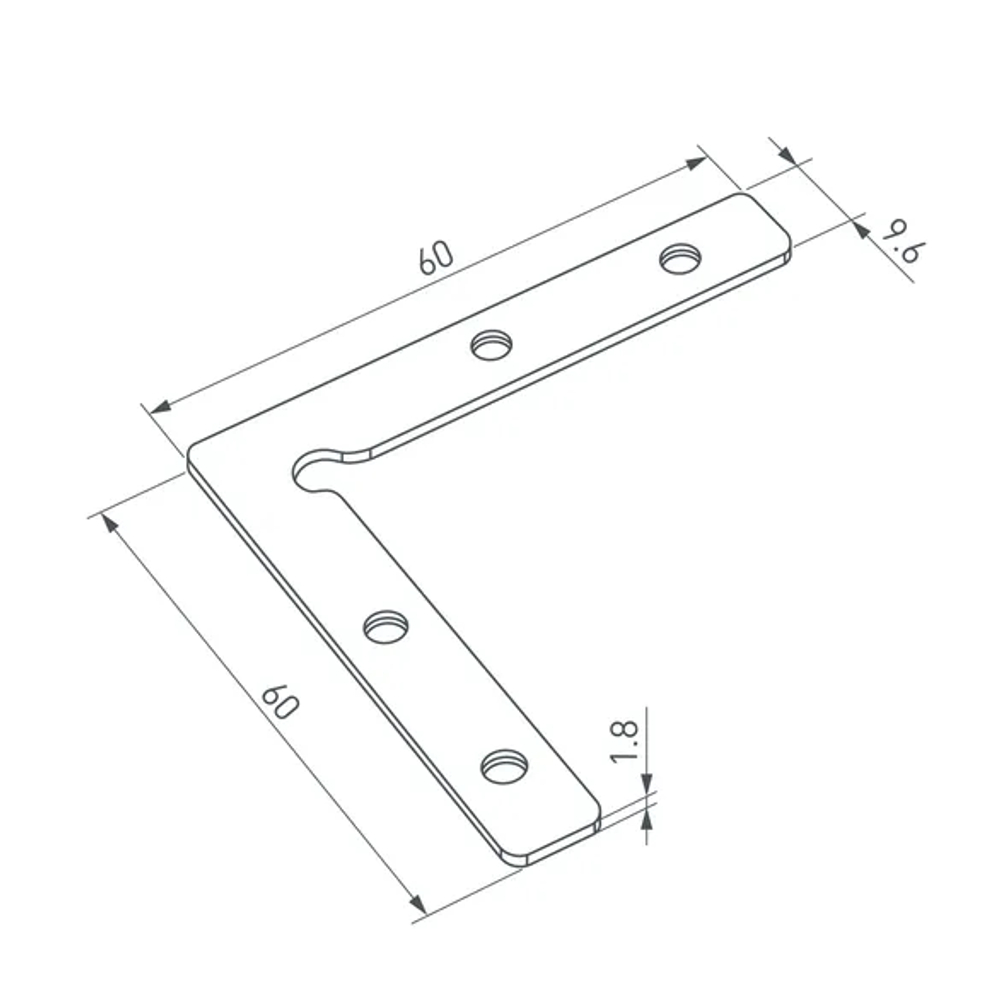 Соединитель профиля SL-COMFORT-2542-90 Set (Arlight, Металл) 031807
