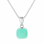 Колье Qudo FIRENZE (S) Light Palace Green Opal 107000/48-4510