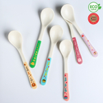 3973786 Ложка детская «Мишка», для кормления из бамбука