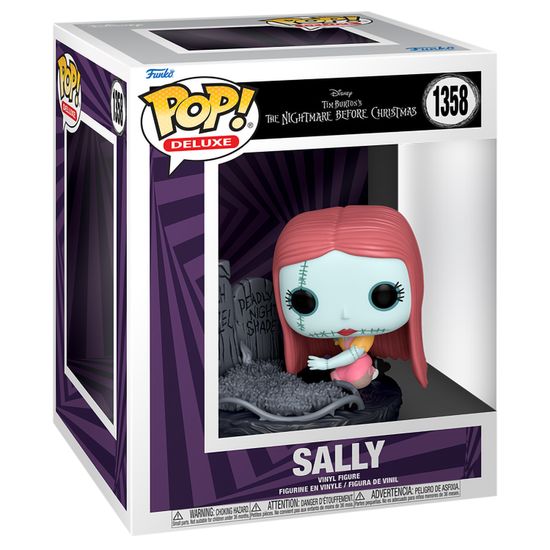 Фигурка Funko POP! Deluxe Disney TNBC 30th Sally w/Gravestone (1358) 72315 / Фигурка Фанко ПОП! по мотивам мультфильма "Кошмар перед Рождеством", Салли