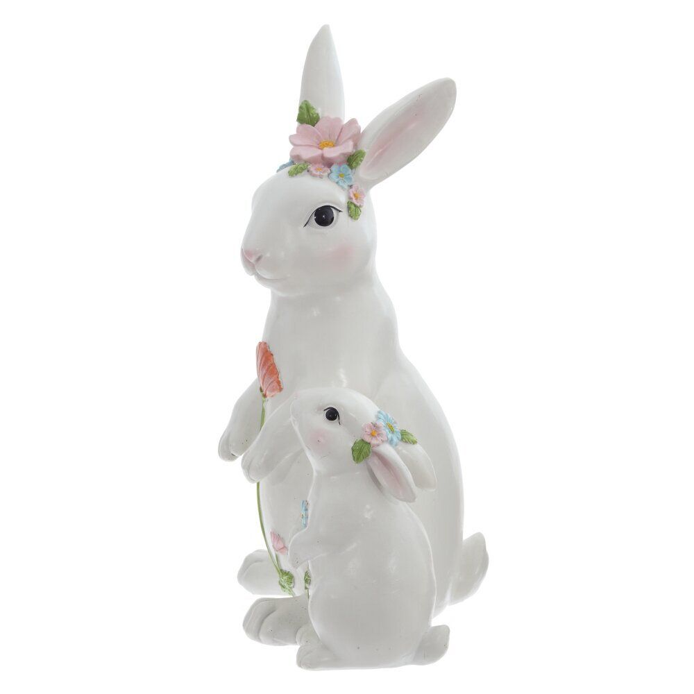 GAEM Фигурка декоративная "Зайцы", L15,5 W12 H26,5 см