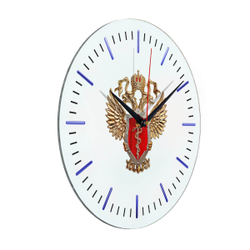 Настенные часы "Эмблема ФСКН 02 52" Декор для дома, подарок