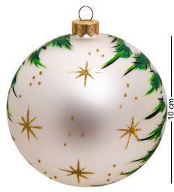 Элита НФШ-1483 Ел.украшение Шар «Козочка с колокольчиком» 100 мм