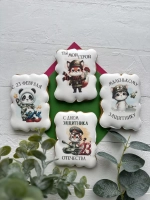 Имбирные пряники подарок на 23 февраля