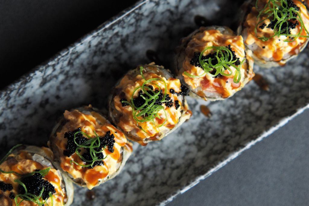 Темпура с тартаром из тунца