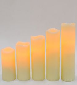 LED-06 Набор светодиодных свечей (5шт.) с дистанционным управлением