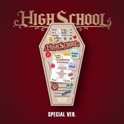 товары ENHYPEN - ENHYPEN WORLD COUPON CARD COLLECTION HIGH SCHOOL SPECIAL Version