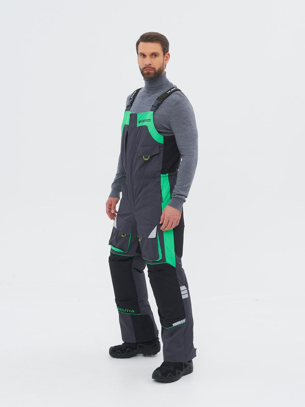 Костюм зимний Yakutia ткань Galaxy Breathable цвет Тёмно-серый