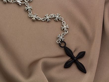 Колье "Chrome Hearts"