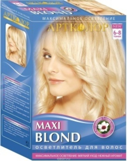 Артколор Осветлитель MAXI BLOND, с экстр. белого льна *16