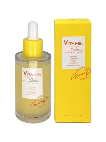 GRACE DAY - СЫВОРОТКА ДЛЯ ЛИЦА АМПУЛЬНАЯ С ЭКСТРАКТОМ ВИТАМИННОГО ДЕРЕВА VITAMIN TREE AMPOULE, 50 МЛ
