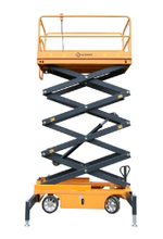 Подъемник ножничный несамоходный SJY-0.3-11 (AC 300 кг; 11 м) SMARTLIFT (SMART)