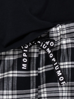 Уютный пижамный комплект с маской (Размер: M) (Цвет: серый)