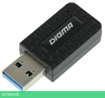 Wi-Fi адаптер Digma DWA-AC1300C черный