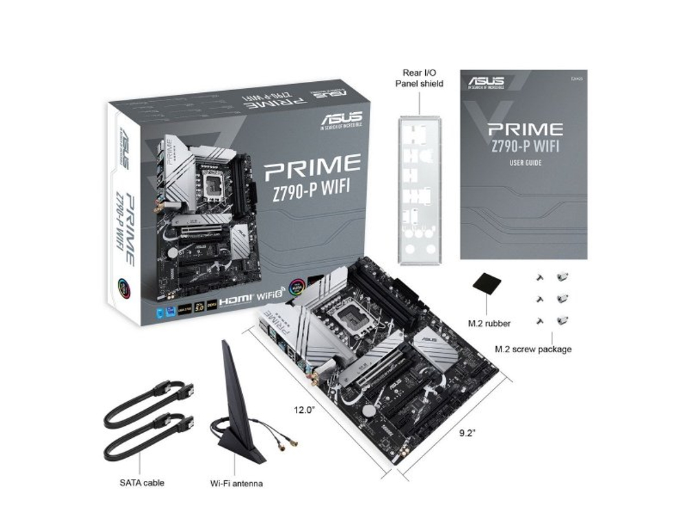 Материнская плата Asus Prime Z790-p Wifi, Socket LGA 1700, Intel Z790, ATX, RTL [90MB1CJ0-M1EAY0]
