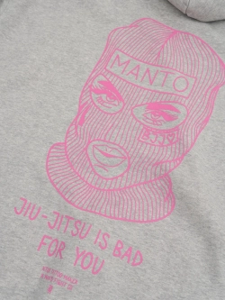 Худи MANTO BALACLAVA OVERSIZE серая