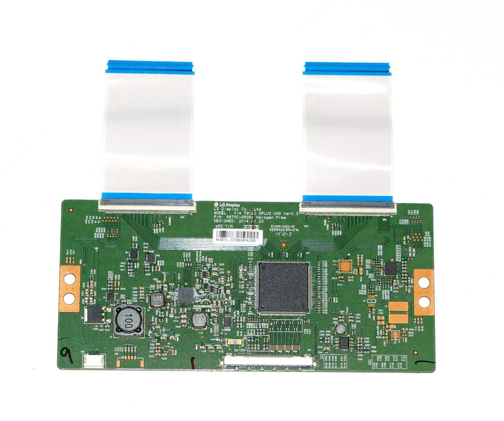 T-con V17 TM120 6870C-0505A плата для телевизора Doffler 49AU60T2