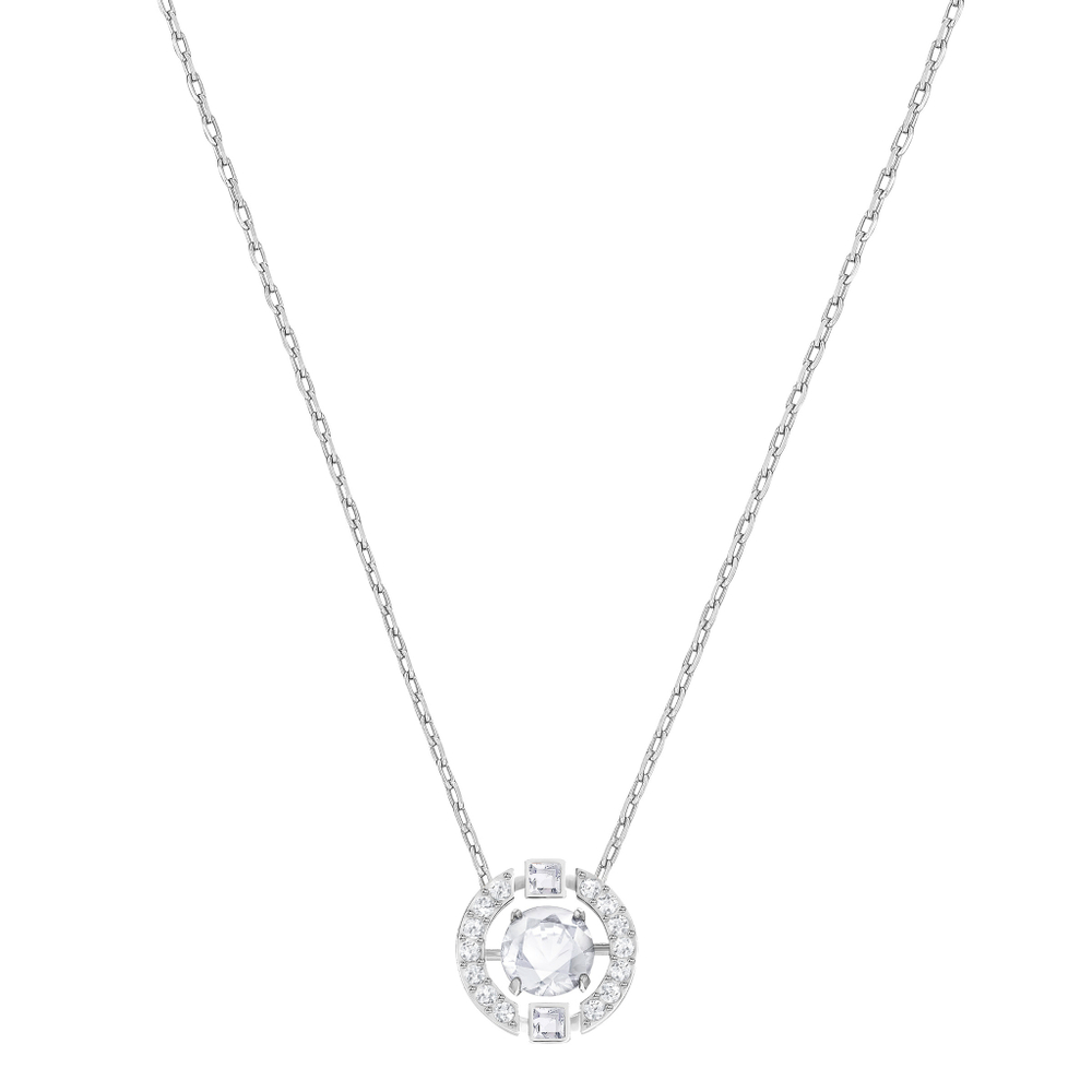 SPARKLING DC:NECKLACE CZWH/CRY/RHS 5286137