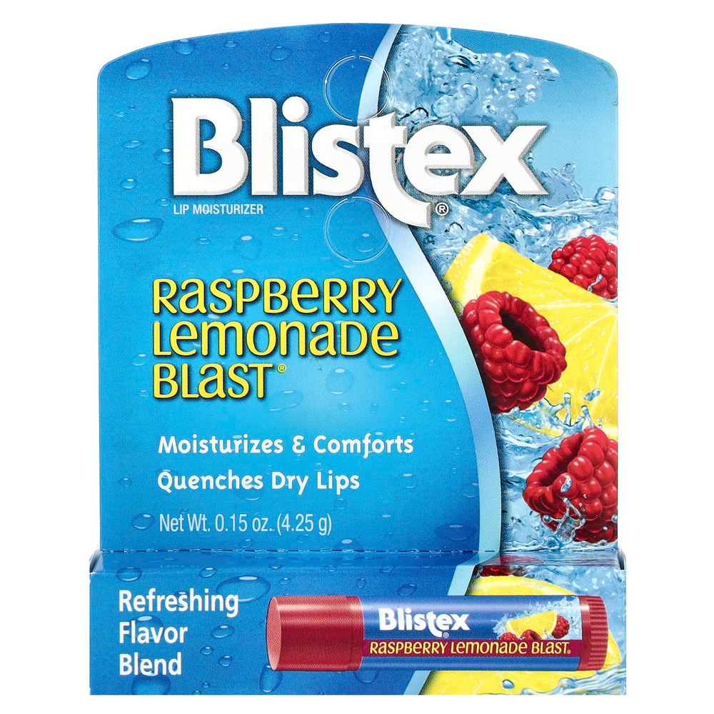 Blistex, увлажняющий бальзам для губ, малиновый лимонад, 4,25 г (15 унций)