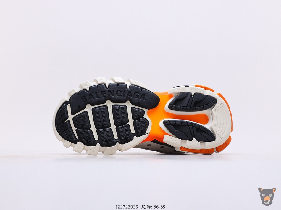 Кроссовки Track Trainers White/Orange