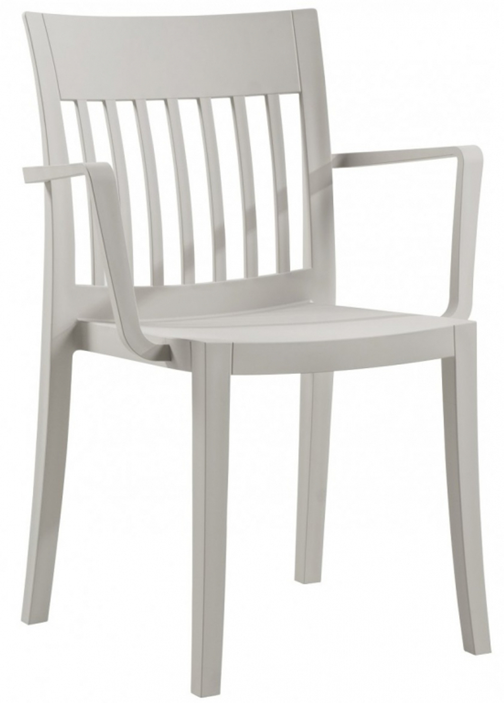 Кресло пластиковое Papatya Eden-K, серый