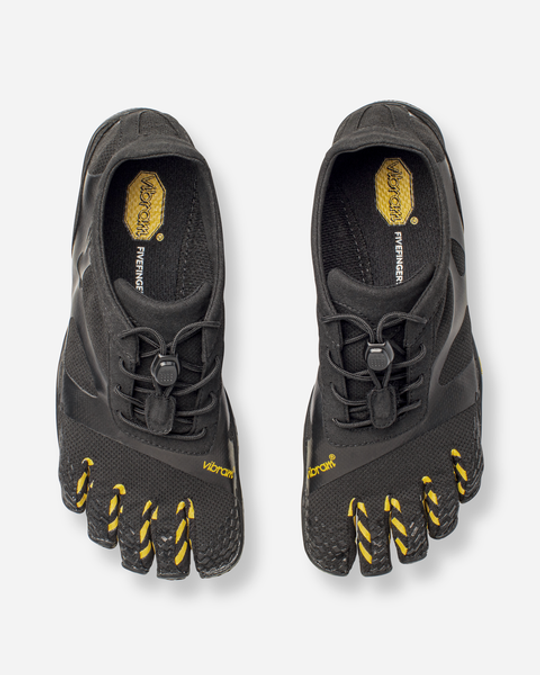 Vibram Five Fingers KSO EVO, черный/желтый