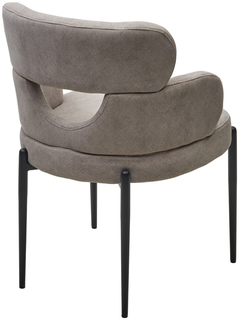 Стул М-City DISAUR Валтер (Valter) Ar627-11B Молочный, ткань, Черный каркас