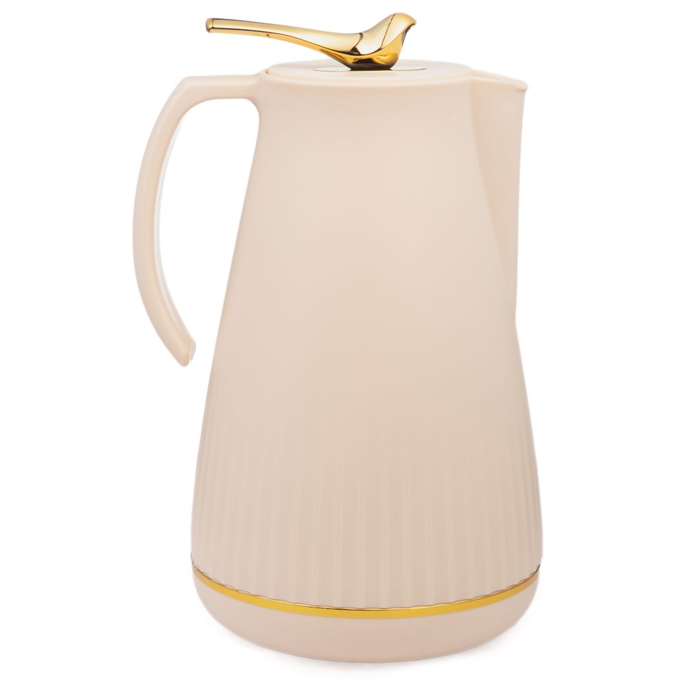 ТЕРМОС СО СТЕКЛЯННОЙ КОЛБОЙ, 950 МЛ, КРЫШКА С КЛАПАНОМ, СОХРАНЯЕТ ТЕМПЕРАТУРУ ДО 24 Ч.