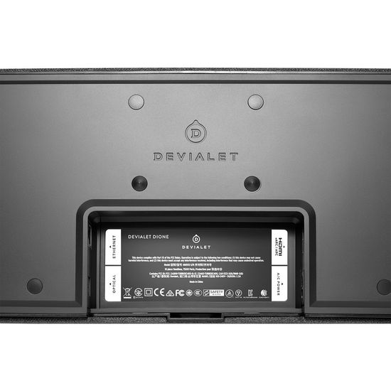 Саундбар Devialet Dione, черный
