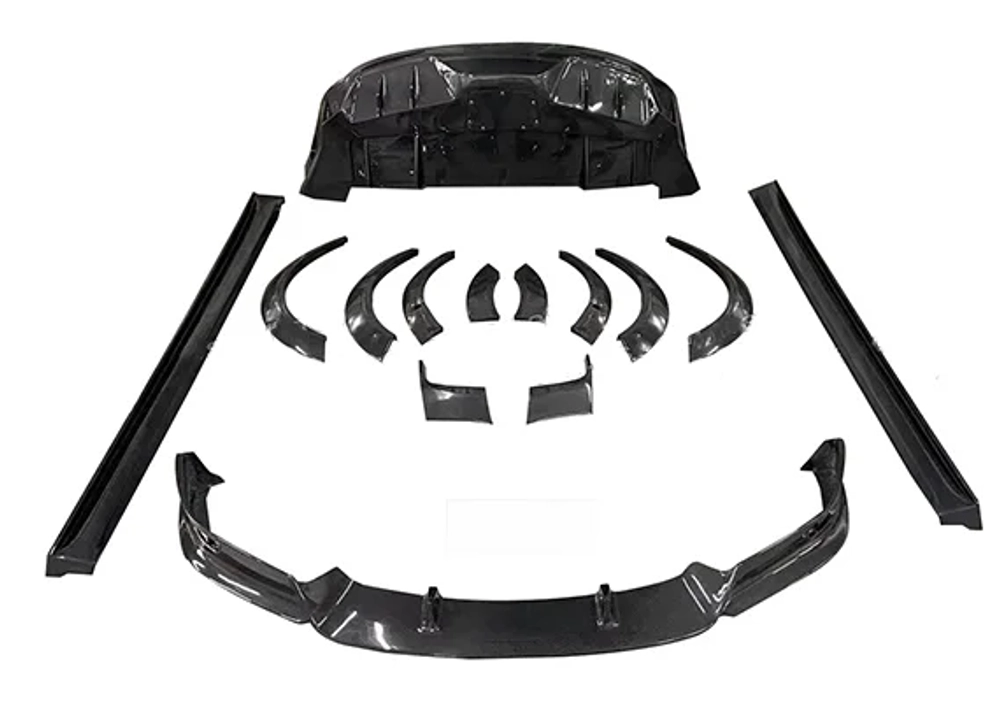 Карбоновый спойлер для Tesla Model X Тесла