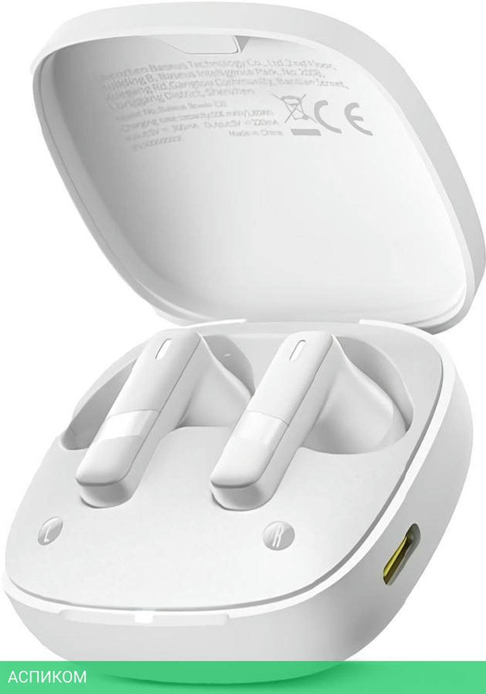 Наушники Baseus Bowie E20 True Wireless Earphones Stellar White (A00069700223-00)