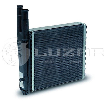 Радиатор отопителя салона алюминиевый Luzar LRh0111 ВАЗ 2110-2112 нового образца, Лада Приора