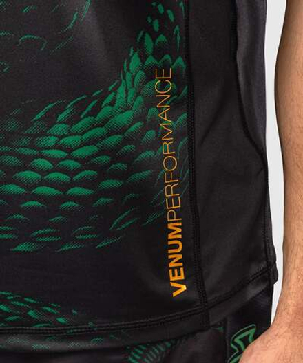Футболка спортивная Venum Matupa Black/Green/Gold