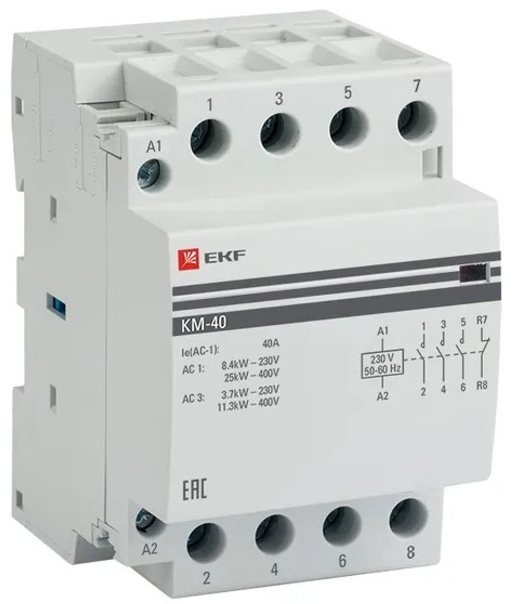 Контактор  EKF km-3-40-31
