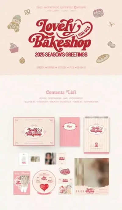 Календарь (G)I-DLE - 2025 SEASON’S GREETINGS Lovely Bakeshop