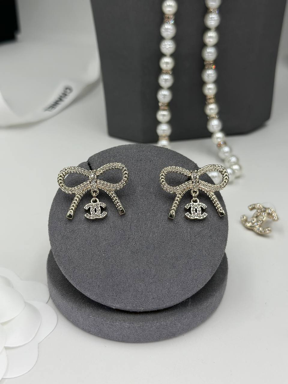 Серьги CHANEL