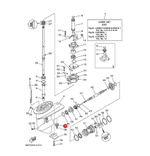 Ведущая шестерня (пиньон) Kacawa для YAMAHA 25B/30G/30H/F20A/F25A/F25C