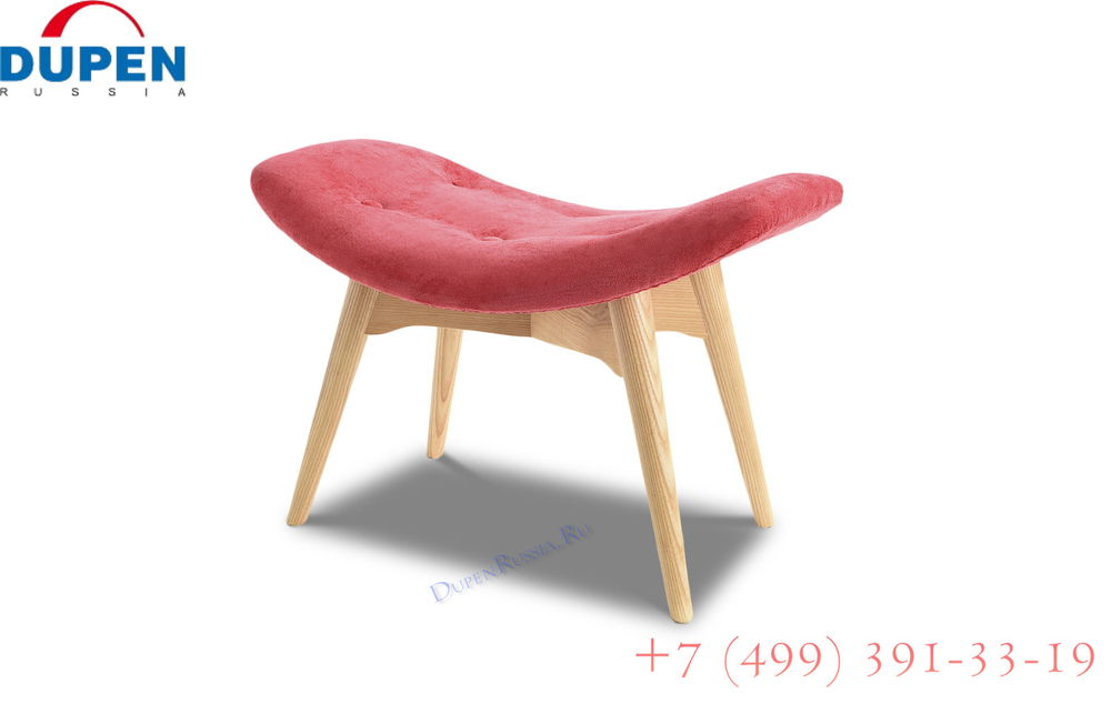 Банкетка DC917F бордо 2214-17 (darkred)