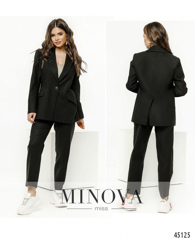 Костюм 2180-черный Minova