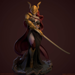 Фигурка Маления Клинок Микеллы богиня гнили Кольцо Элдена Malenia blade of miquella Goddess of Rot Elden Ring