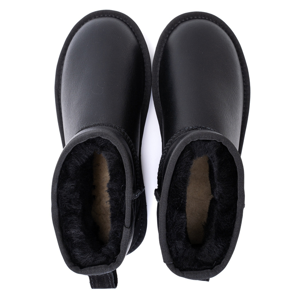 UGG Mens Classic Mini II Metallic Black