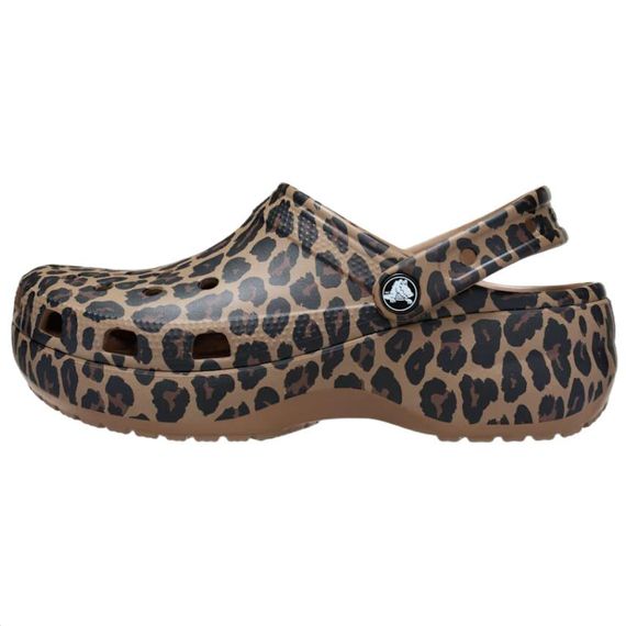 Crocs Classic Platform Animal Clog 'Leopard Print'