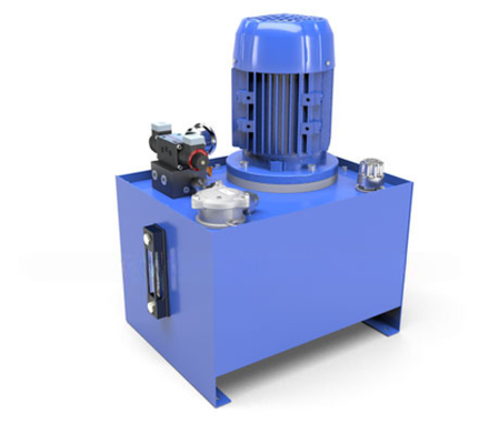 Гидравлическая станция ДСГС c электромагнитным управлением с максимальным давлением 300 бар (30 МПа) и подачей 1.5 литра в минуту