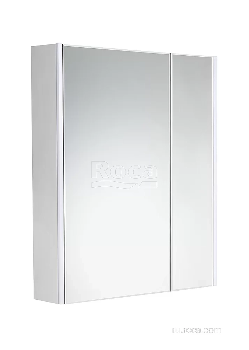 Зеркальный шкаф Roca Ronda ZRU9303007 60 белый матовый/бетон