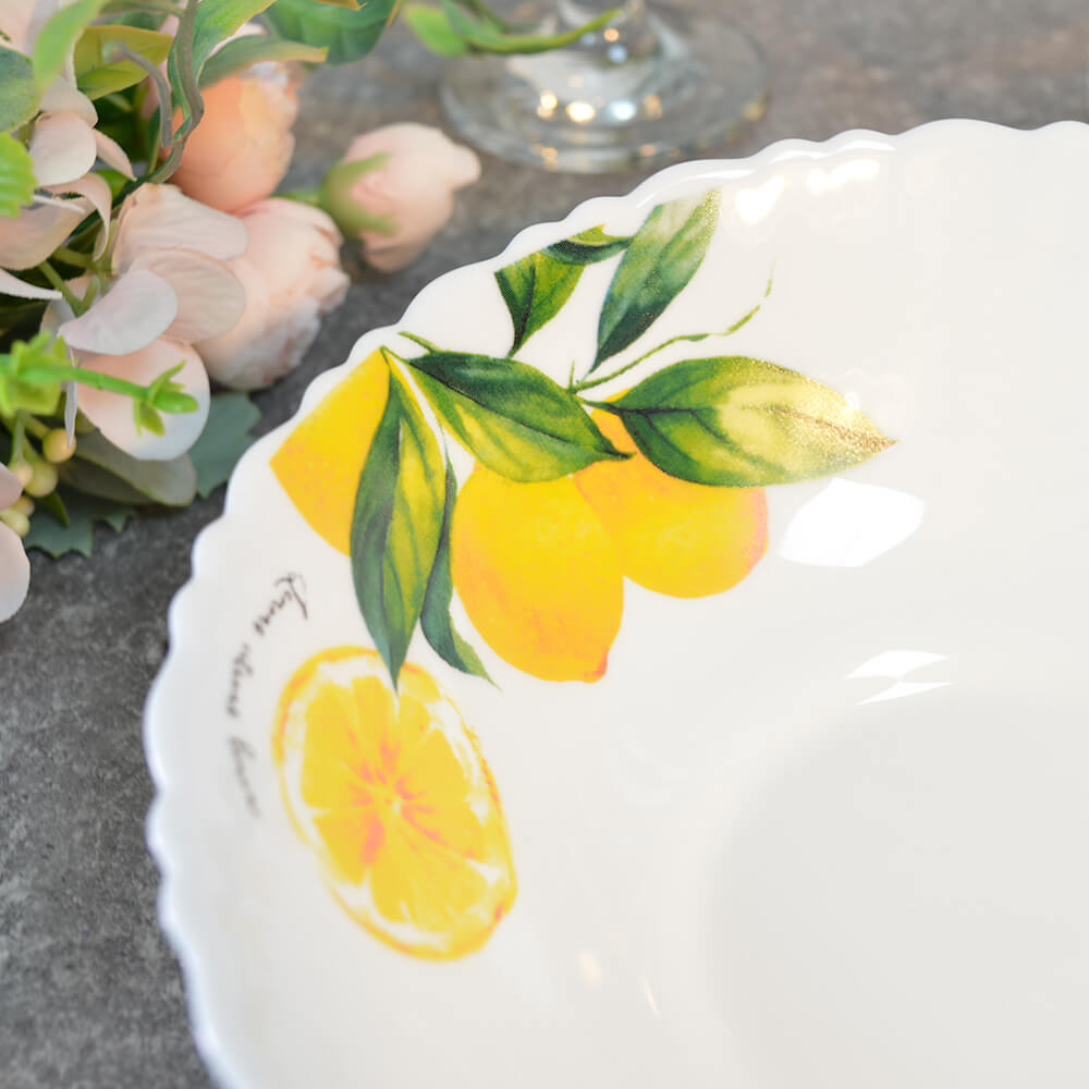 Салатник 700мл 18см Сорренто, стеклокерамика, Jewel