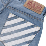 A Bathing Ape Bathing Ape Jeans Cotton синий