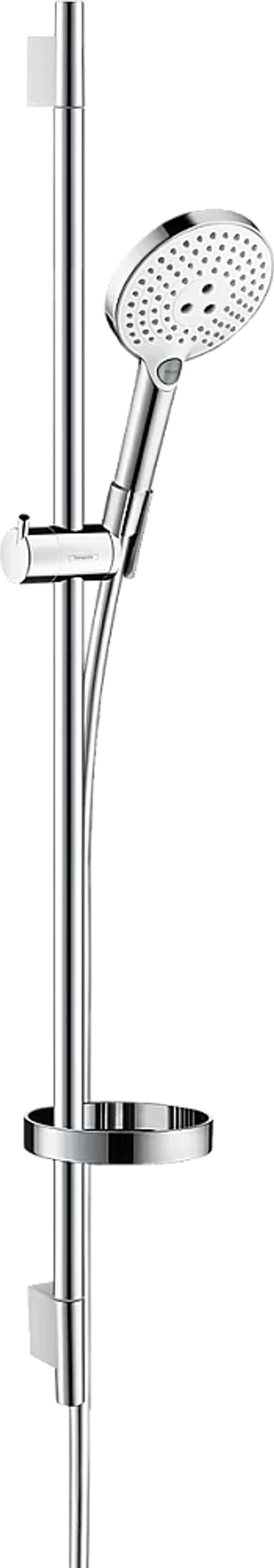 Душевой гарнитур Hansgrohe Raindance Select S 120 /Unica‘S Puro 26631400 белый/хром